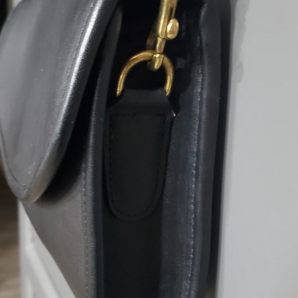 Coach Sterling Vintage Clutch/Crossbody Purse⚜️🖤⚜️ - Picture 13 of 14